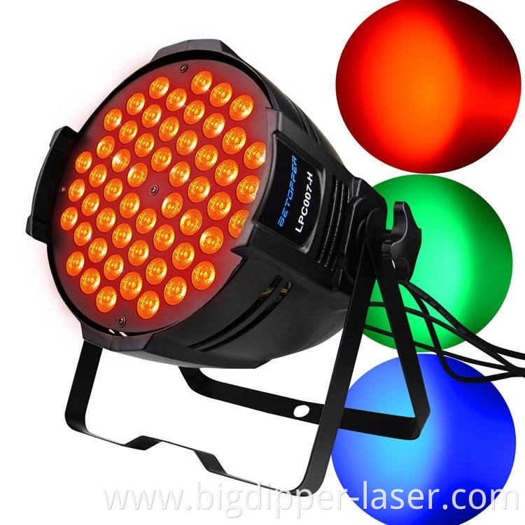 Big Dipper LPC007 H Par Stage 54X3W RGB 3IN1 DMX LED Stage